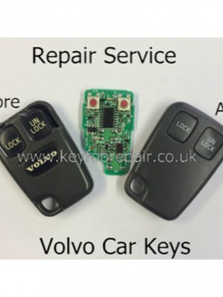 Volvo 2 Button Remote Key fob Repair-S40 V40 S70 C70 V70 Etc